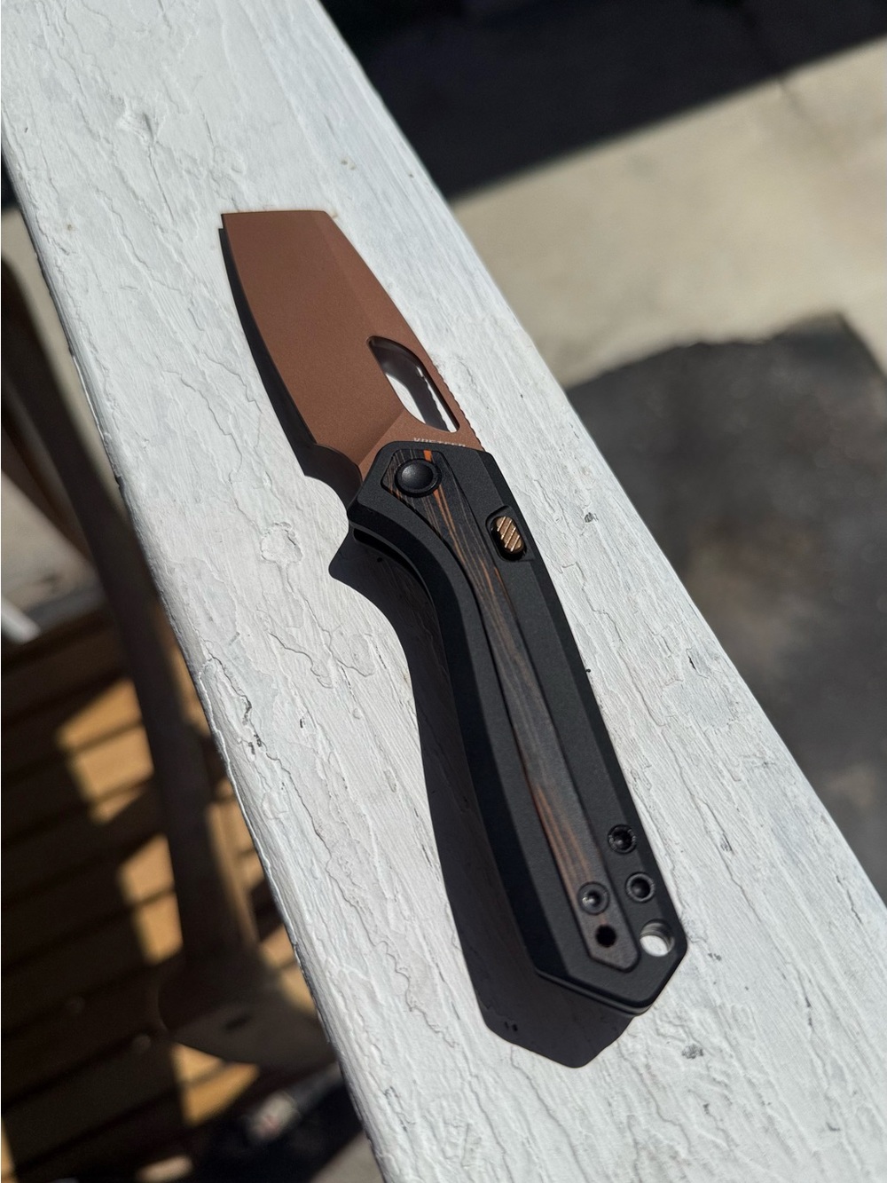 Vosteed Kroc Top Liner Lock 2.99 S35VN Blade & Aluminum & Topo G10 Handle) A1802